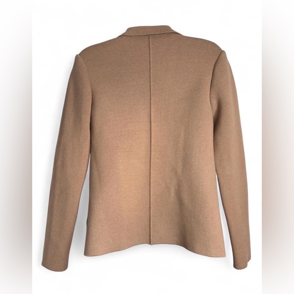 L'AGENCE brown knit blazer Size L #knitwear #blazer - Picture 4 of 6